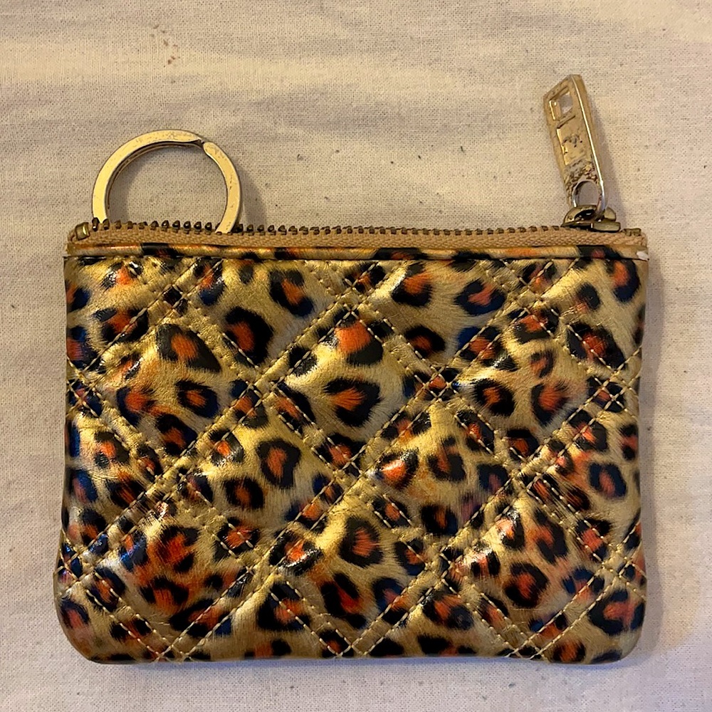 Marc by Marc Jacobs leopard key holder